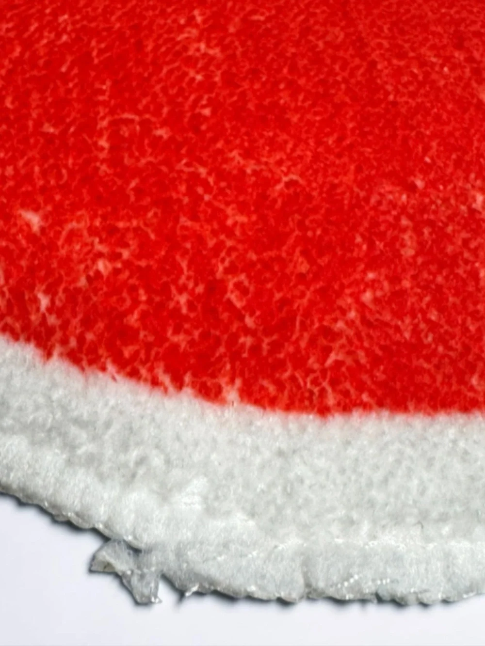 NWOT Cherry Shaped Non Slip Bath Mat Fluffy Accent Rug 22x18